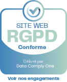 Sitio web conforme al RGPD - Emitido por Data Comply One