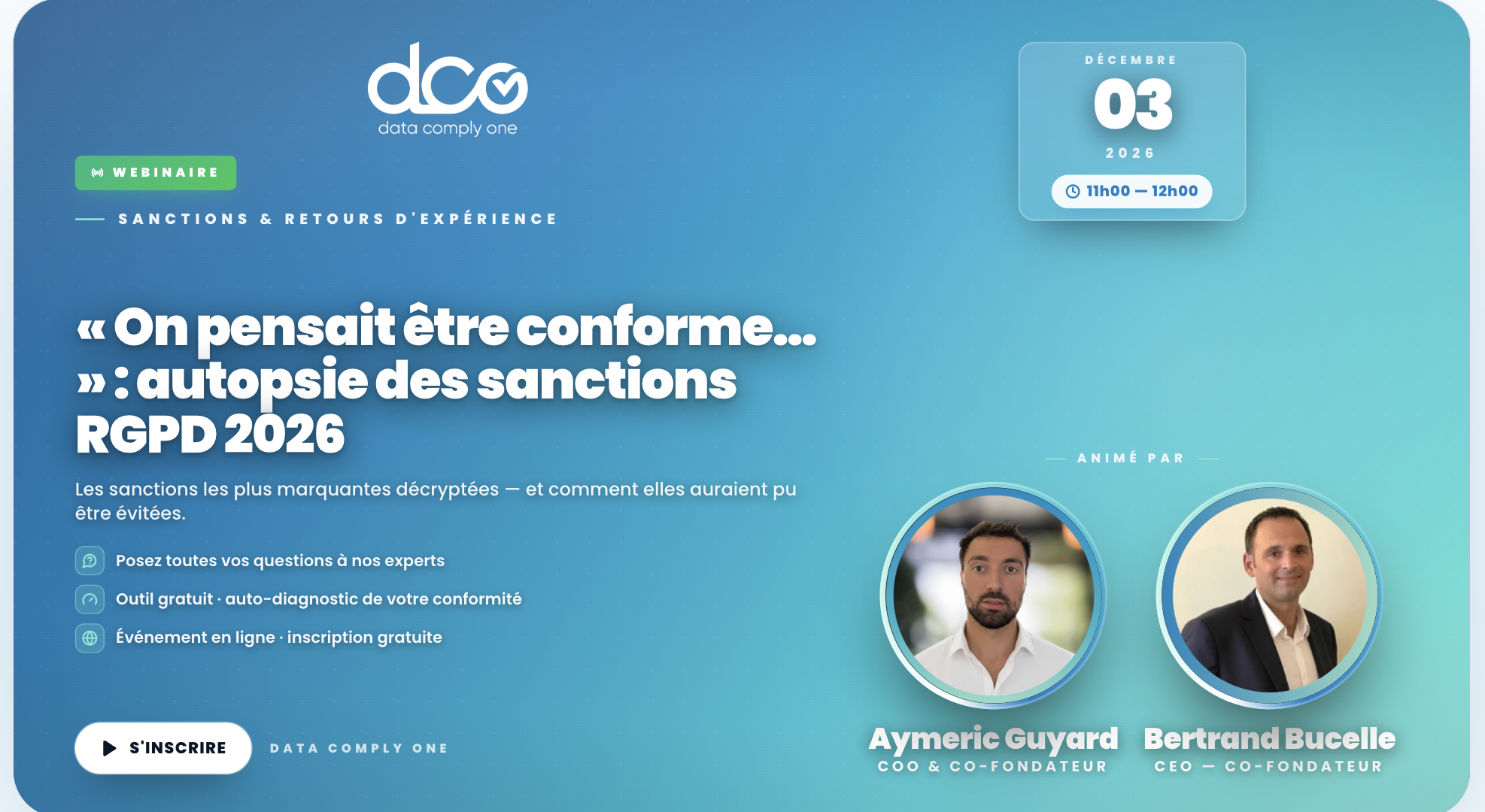 « On pensait être conforme... » : autopsie des sanctions RGPD 2026