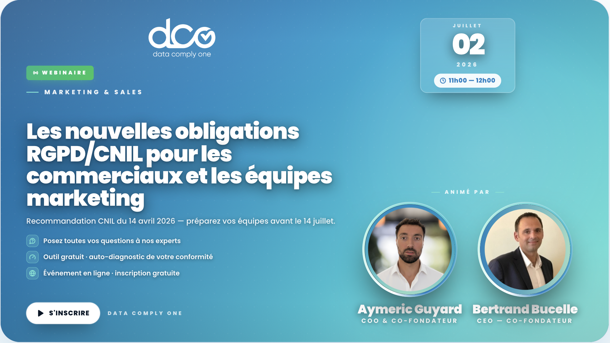 Nouvelles obligations RGPD/CNIL pour les commerciaux & le marketing